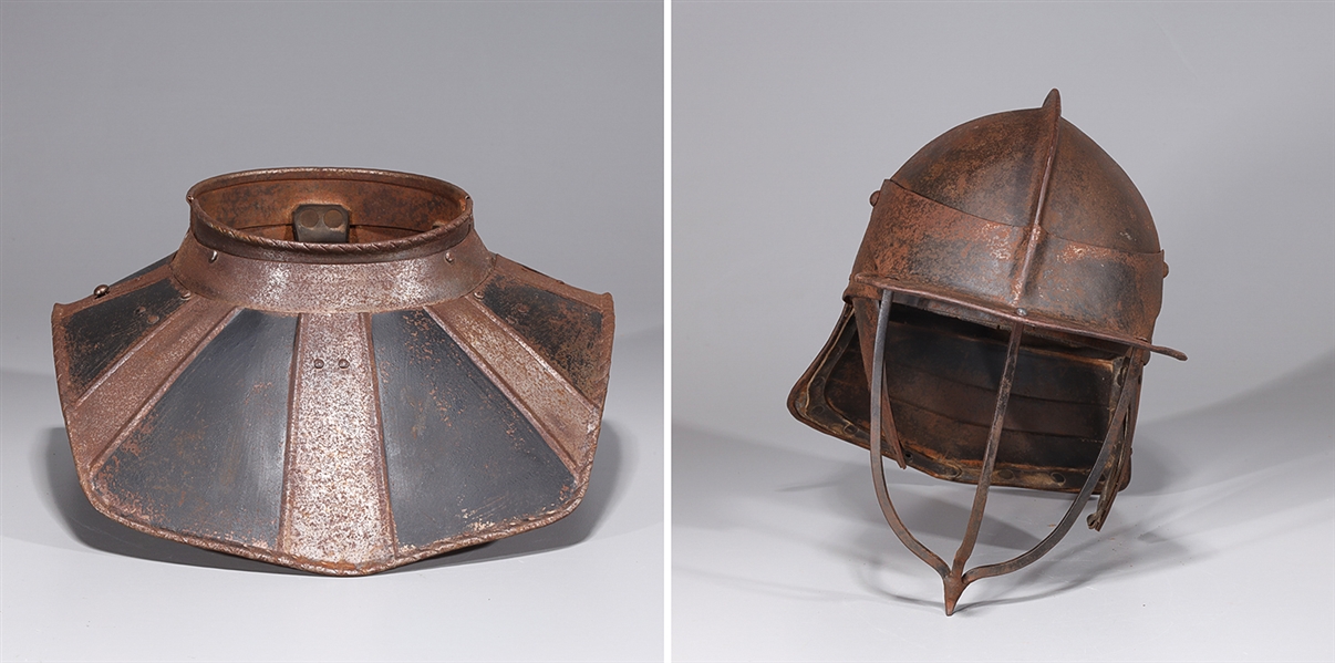 Late Victorian helmet in the 17th