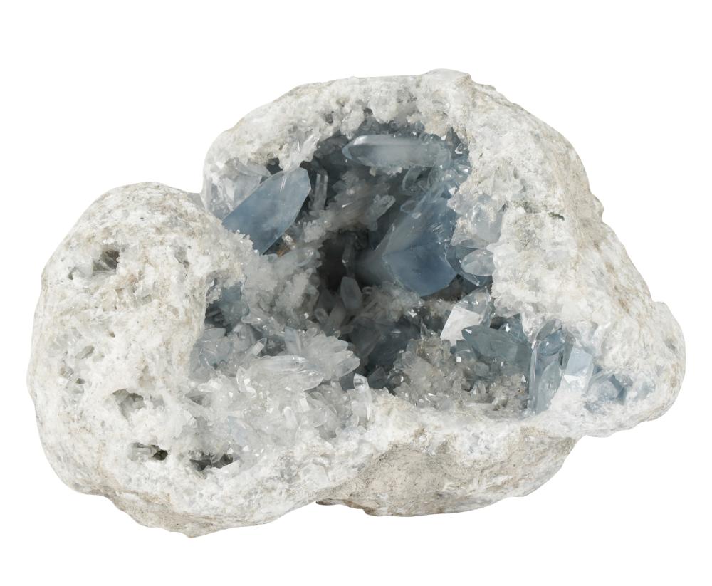 CELESTITE MINERAL GEODECelestite