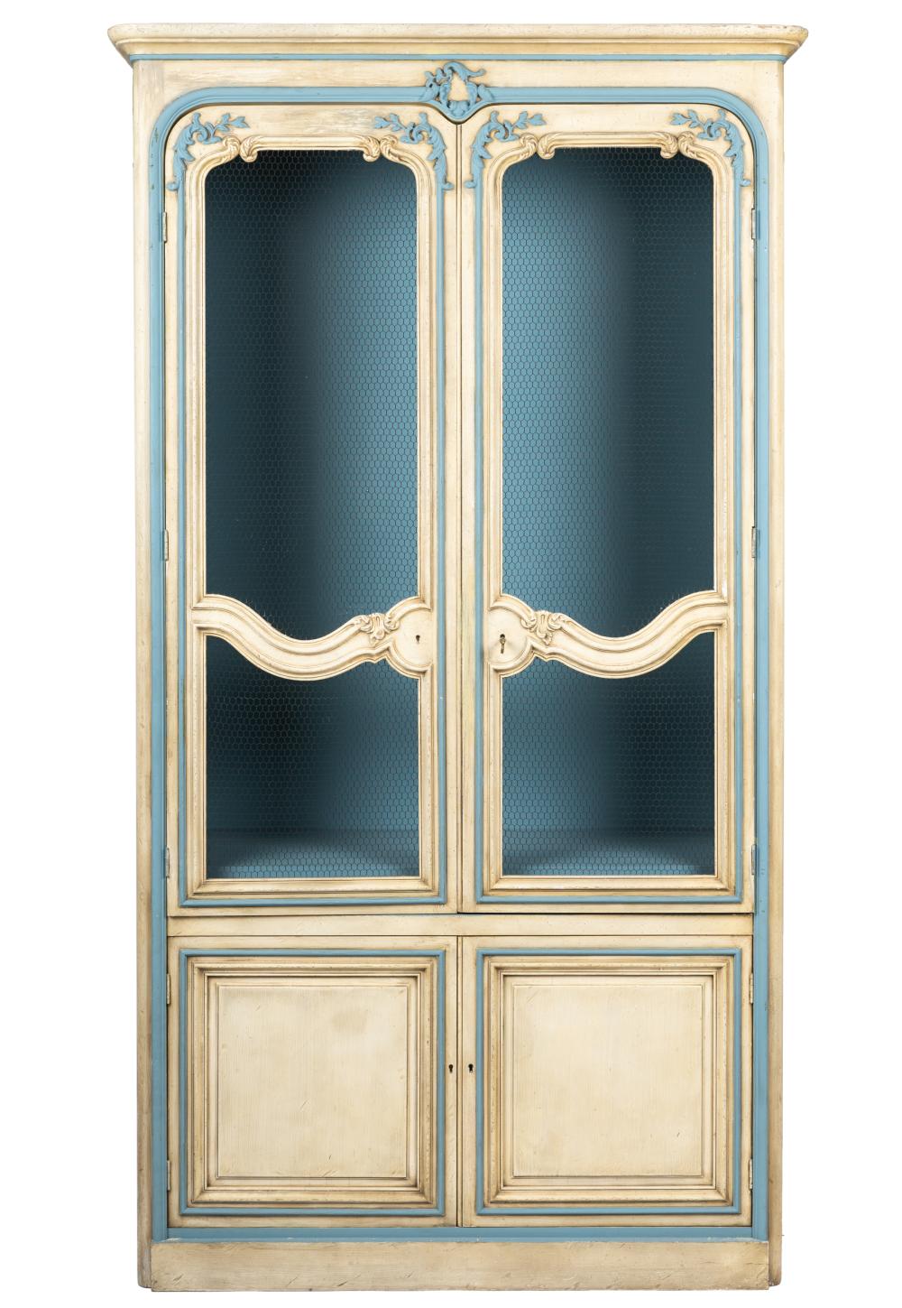 BAKER FRENCH PROVINCIAL-STYLE PAINTED