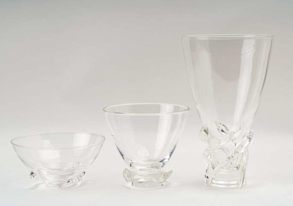 GROUP OF STEUBEN GLASSGroup of