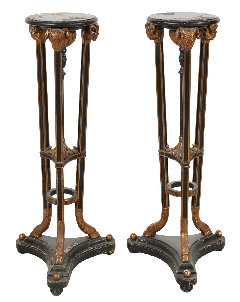 PAIR OF NEOCLASSICAL-STYLE GILT