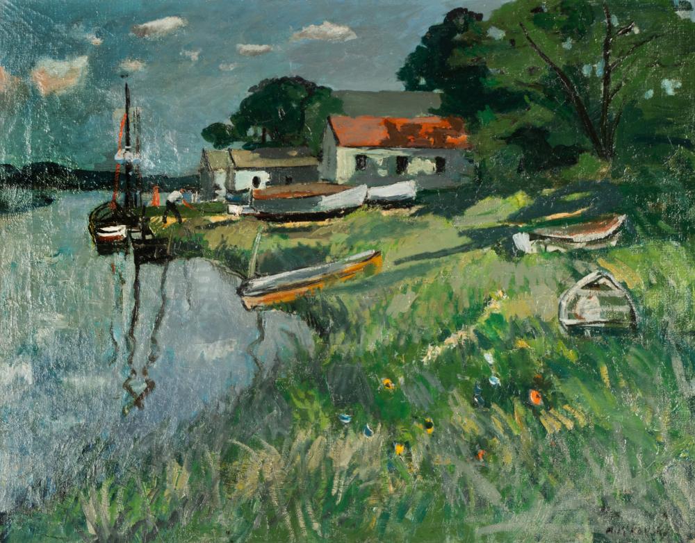 NICOLAI CIKOVSKY (1894-1984): BOATS