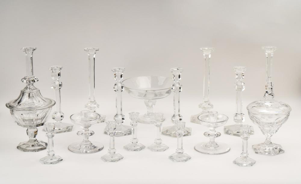 COLLECTION OF VAL SAINT LAMBERT CRYSTALCollection