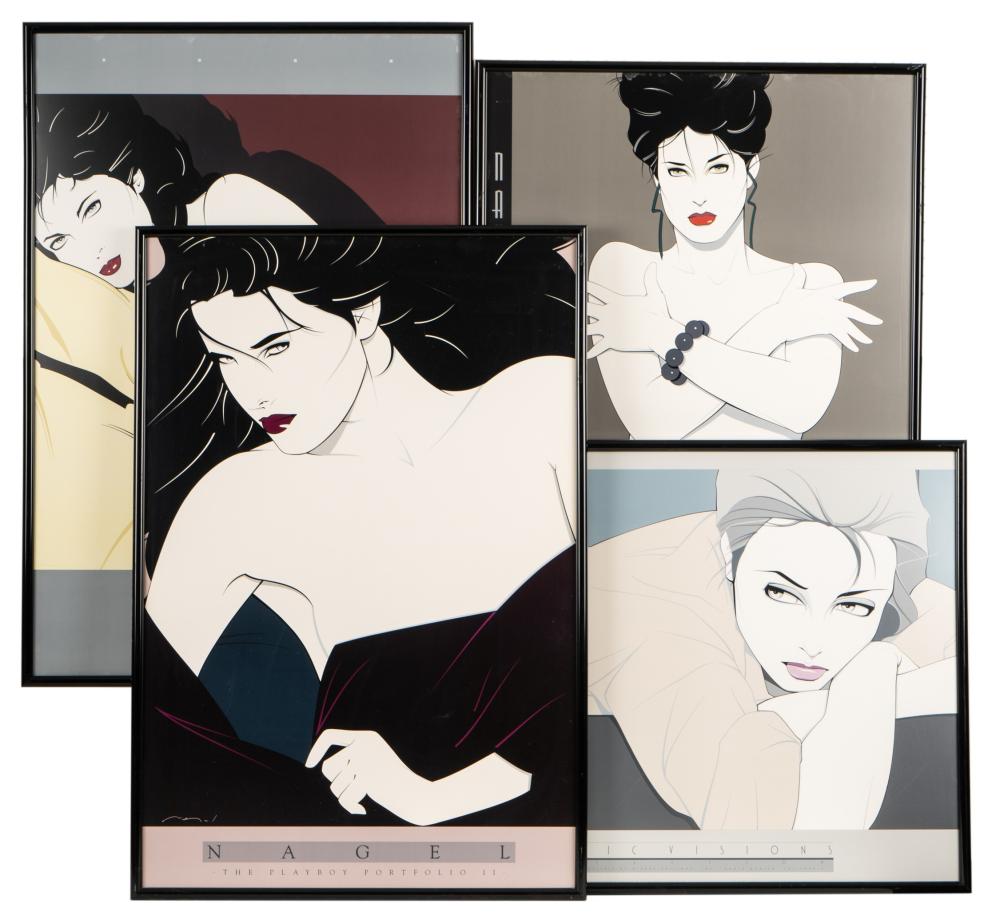 PATRICK NAGEL: FOUR POSTERSPatrick