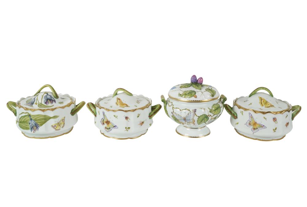 FOUR ANNA WEATHERLEY PORCELAIN 30545e