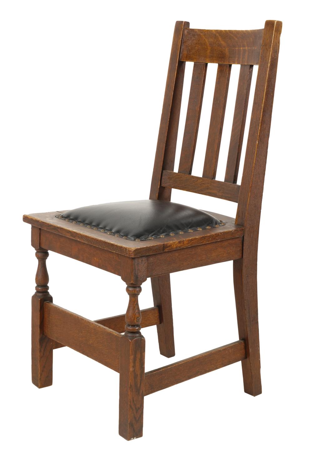 ARTS AND CRAFTS OAK SIDE CHAIRArts 305482