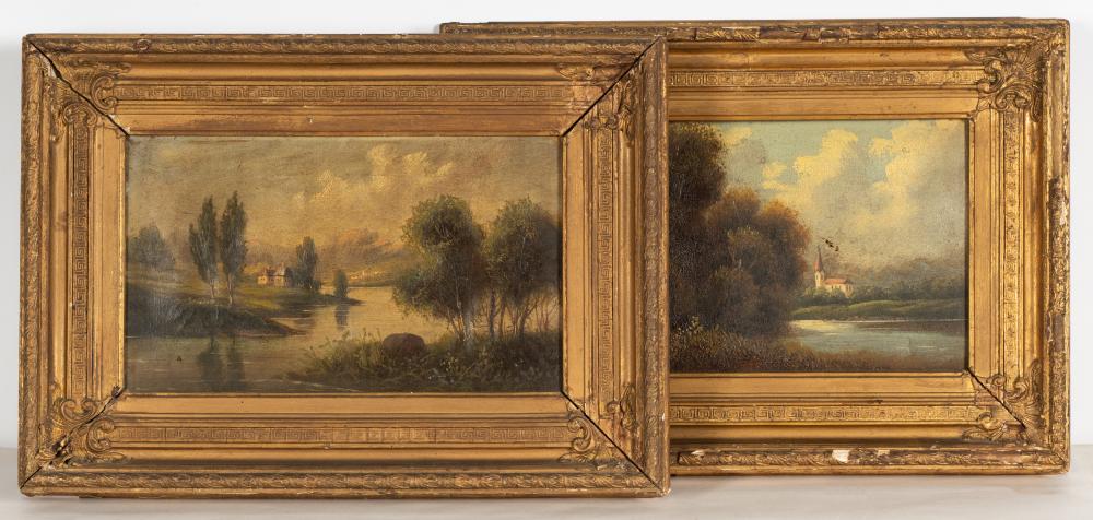 19TH CENTURY TWO WORKS RIVER 305494