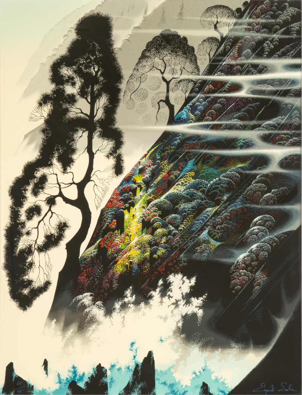 EYVIND EARLE 1916 2000 RADIANT 3054a0