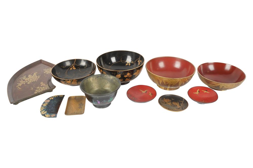 COLLECTION OF JAPANESE LACQUER 3054b1