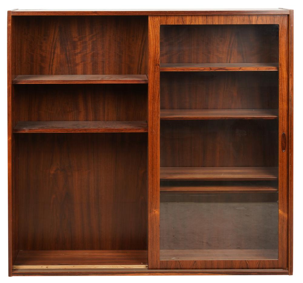 DANISH MODERN ROSEWOOD BOOKCASEDanish