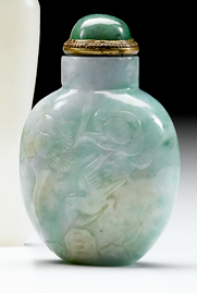 Good Chinese carved light green 4d567