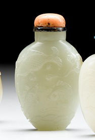 Good Chinese carved light celadon 4d56a
