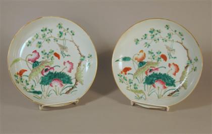 Pair of Chinese famille verte porcelain 4d588
