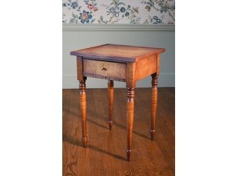 A 19th C. Sheraton stand with a