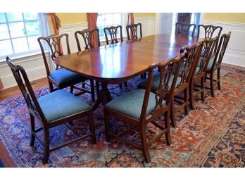 Vintage 20th C Regency style mahogany 3058af