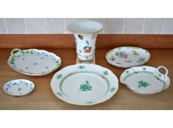 Six assorted vintage Herend porcelain 3058d5