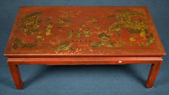 A red lacquered Chinese chinoiserie 305904