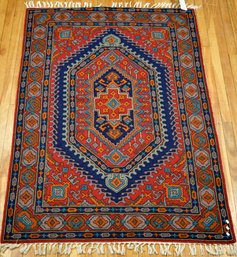 A vintage Kilim area rug in rich 305959