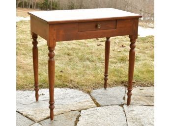 A antique country, single drawer, birch