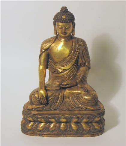 Large cast Bronze Buddha    Southeast