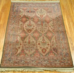 A vintage machine made area rug  3059cc