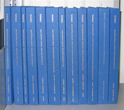 11 vols Auction Catalogues  4d5cf