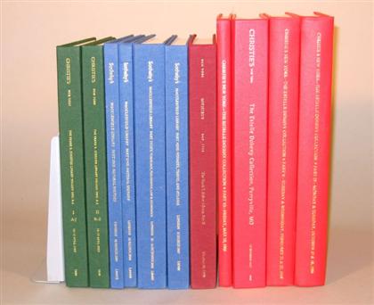 11 vols Auction Catalogues Christie s  4d5d0