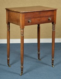 A ca. 1820's Regency inlaid mahogany