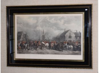 An antique English hunting print  305af4