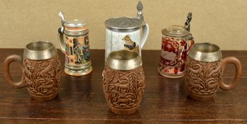 Three vintage steins including  305ba6