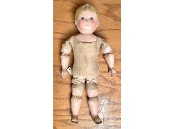 A 19th C. child’s baby doll, with
