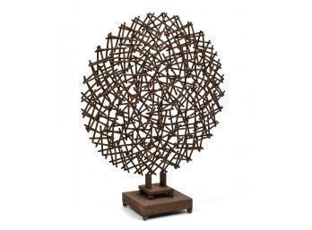 A Modernist iron sculpture by Robert