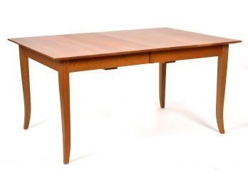 A Lyndon Furniture cherry dining table,