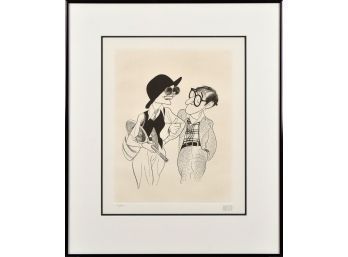 Al Hirschfeld lithograph “Keaton