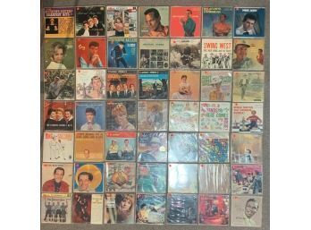 Forty nine record albums, mostly mid-century