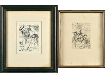 Two Collectors Guild Salvador Dali etchings