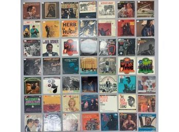 Forty-nine record albums of mostly