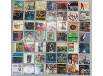 Forty-nine records of mostly jazz