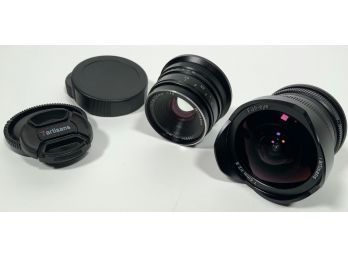 Two 7 Artisans prime lenses for 305e5f