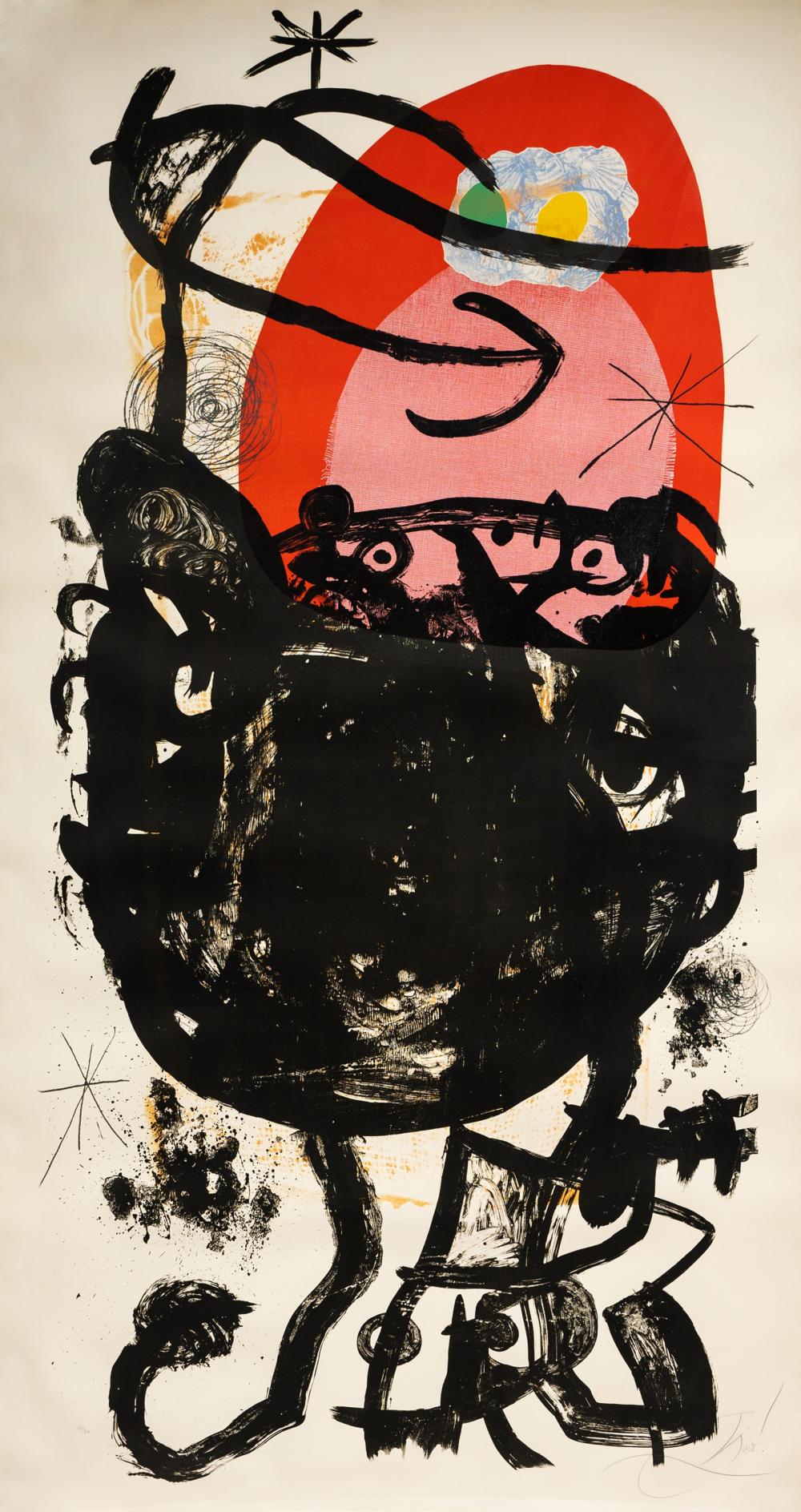 JOAN MIRO (1893-1983): LA GUERRIèRE