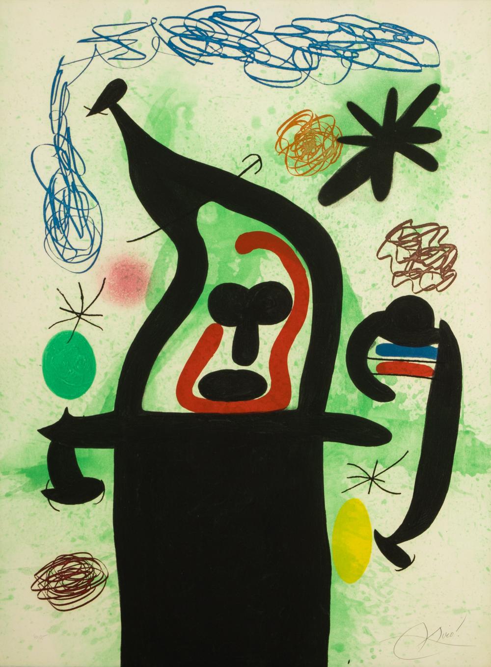 JOAN MIRO (1893-1983): LA HARPIE