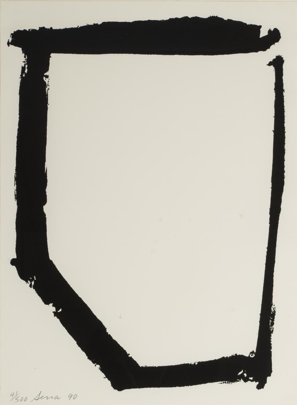 RICHARD SERRA (B. 1938): UNTITLED