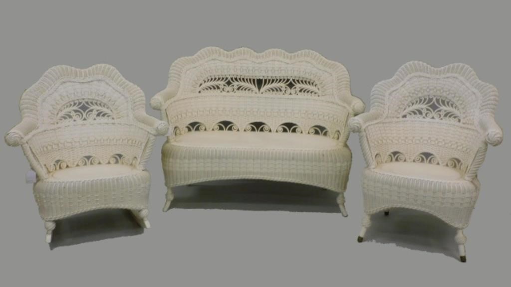 RARE (3) PIECE VICTORIAN PARLOR