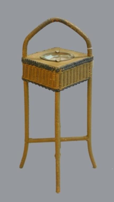 ART DECO SMOKING STAND. CIRCA 1920.