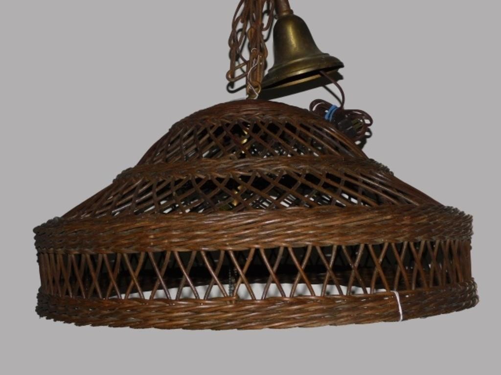 UNUSUAL WICKER CEILING HANGING 303853