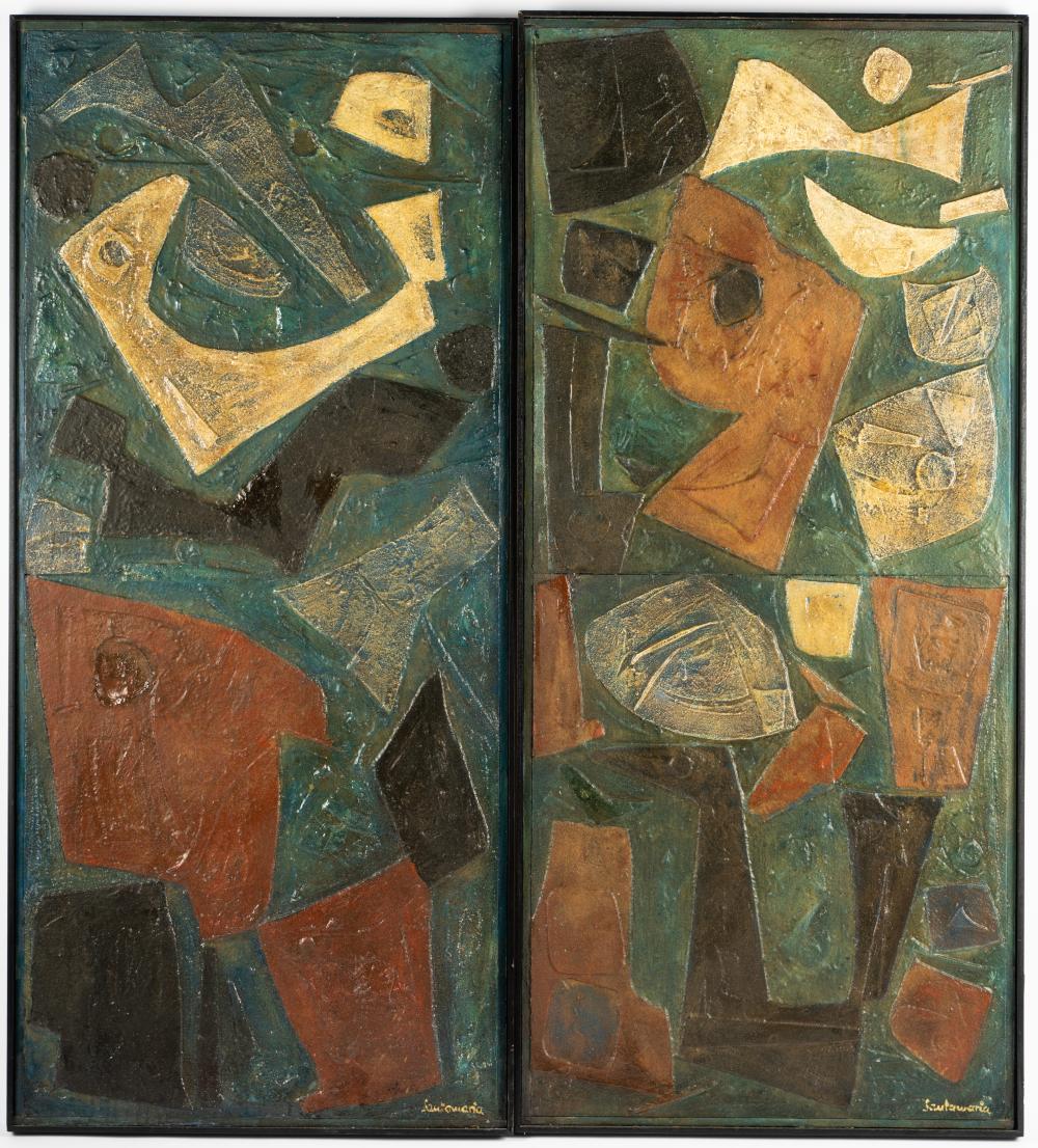 RICARDO SANTAMARIA (B. 1920): TWO