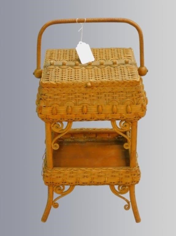 EXTREMELY RARE MINIATURE WICKER