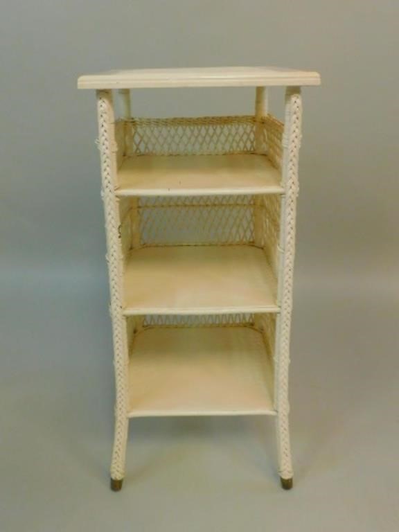 ARTS AND CRAFTS WICKER MULTI TIERED 30387b