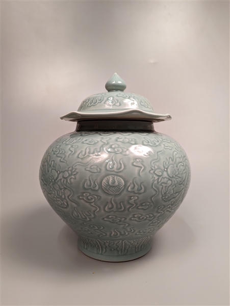 Chinese Song-style blue-celadon