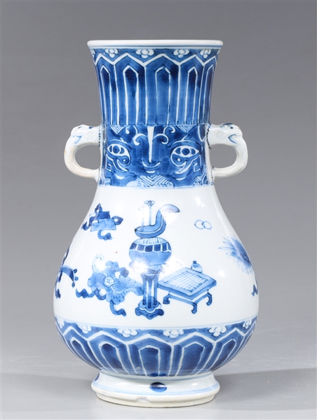 Chinese Kangxi period blue and 30393a